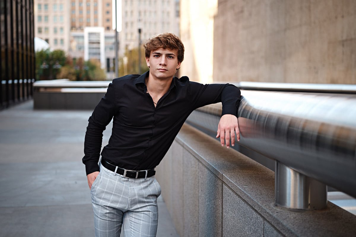 Frisco Independence Senior Pictures Downtown Dallas Texas