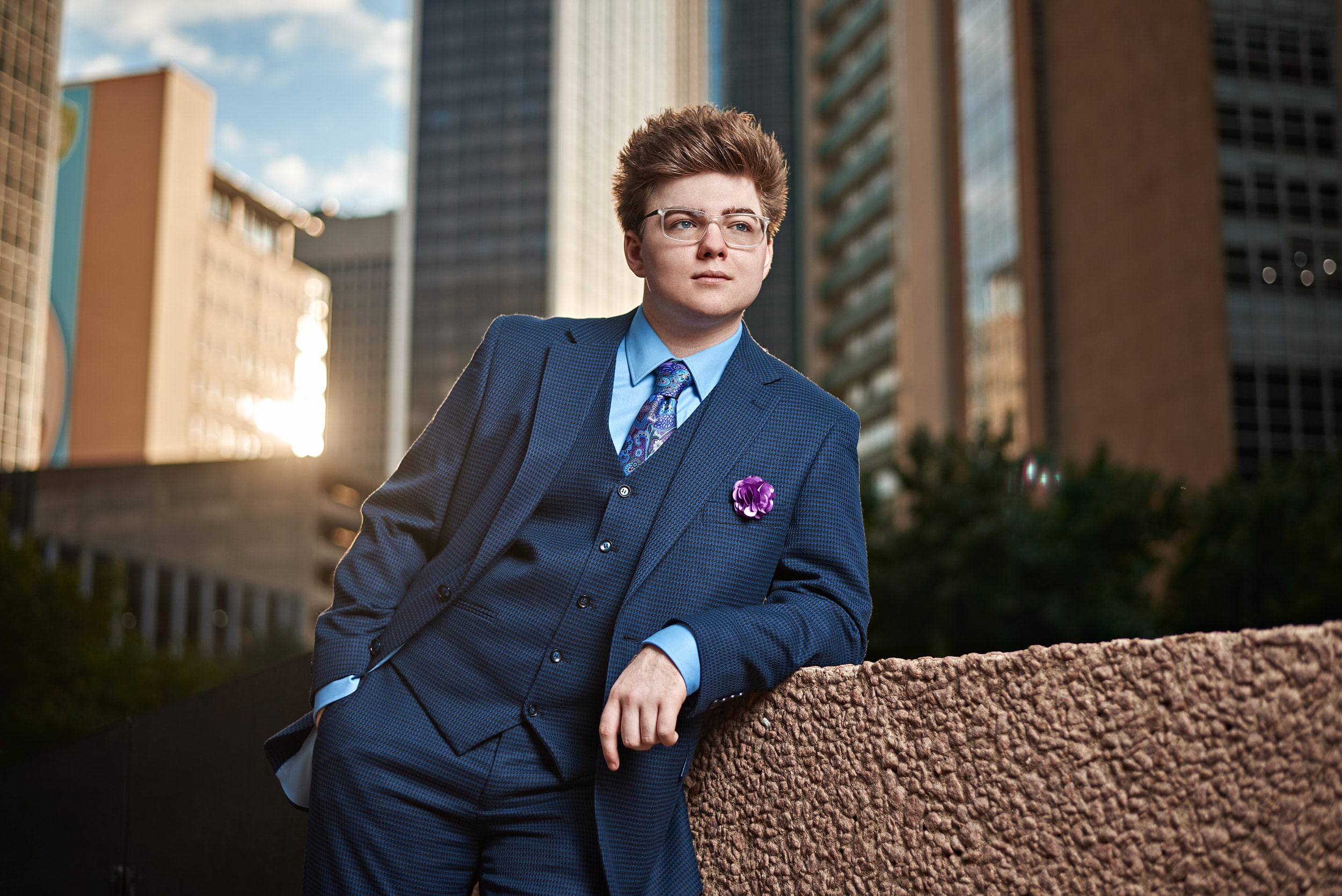 Prosper Senior Boys Ideas Downtown Dallas Suit Fashion Portfolio